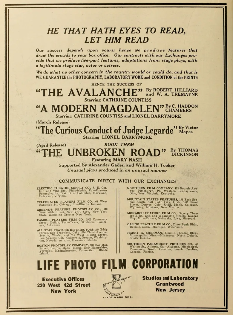 A Modern Magdalen poster