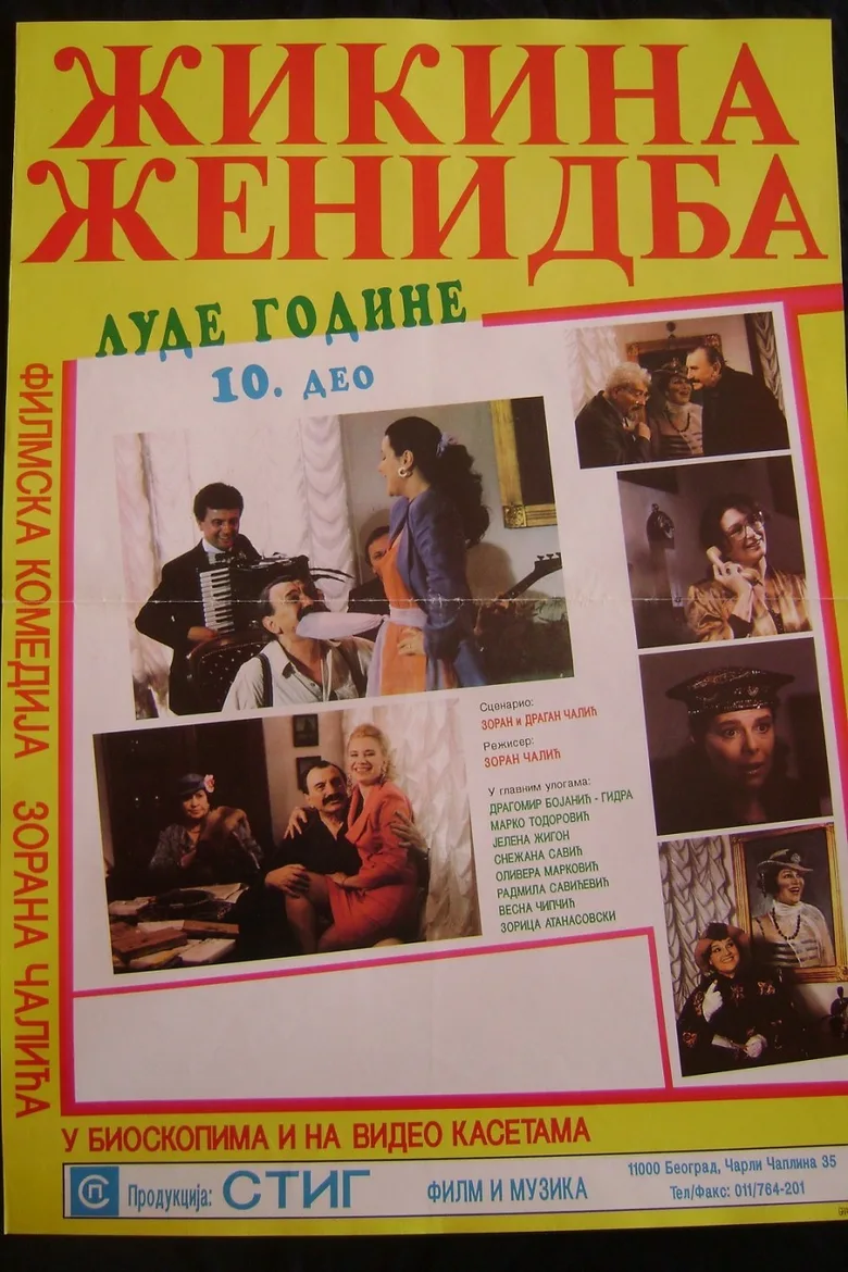 Žikina ženidba poster