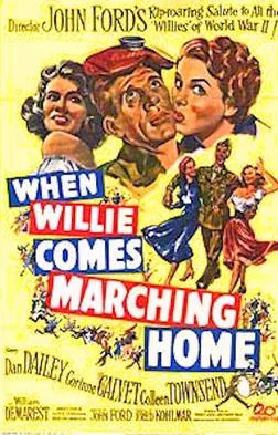 When Willie Comes Marching Home poster
