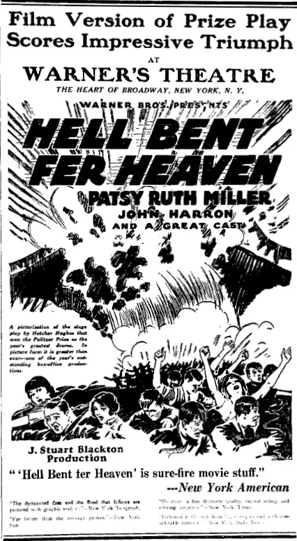 Hell-Bent for Heaven poster