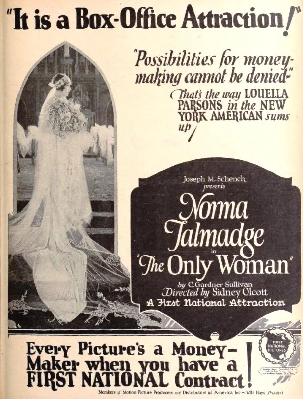 The Only Woman poster
