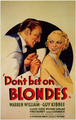 Don't Bet on Blondes poster