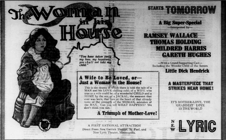 The Woman in His House poster