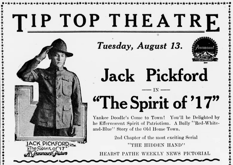 The Spirit of '17 poster