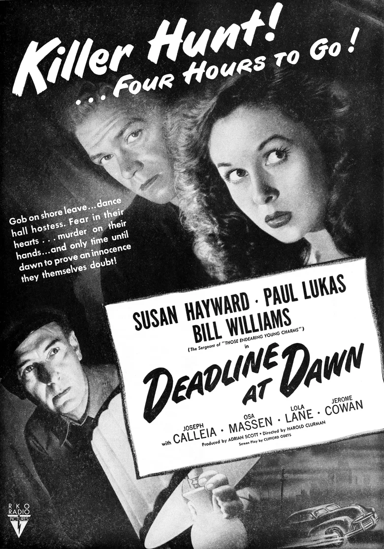 Deadline at Dawn poster