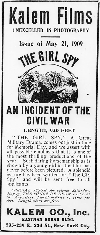 The Girl Spy: An Incident of the Civil War poster