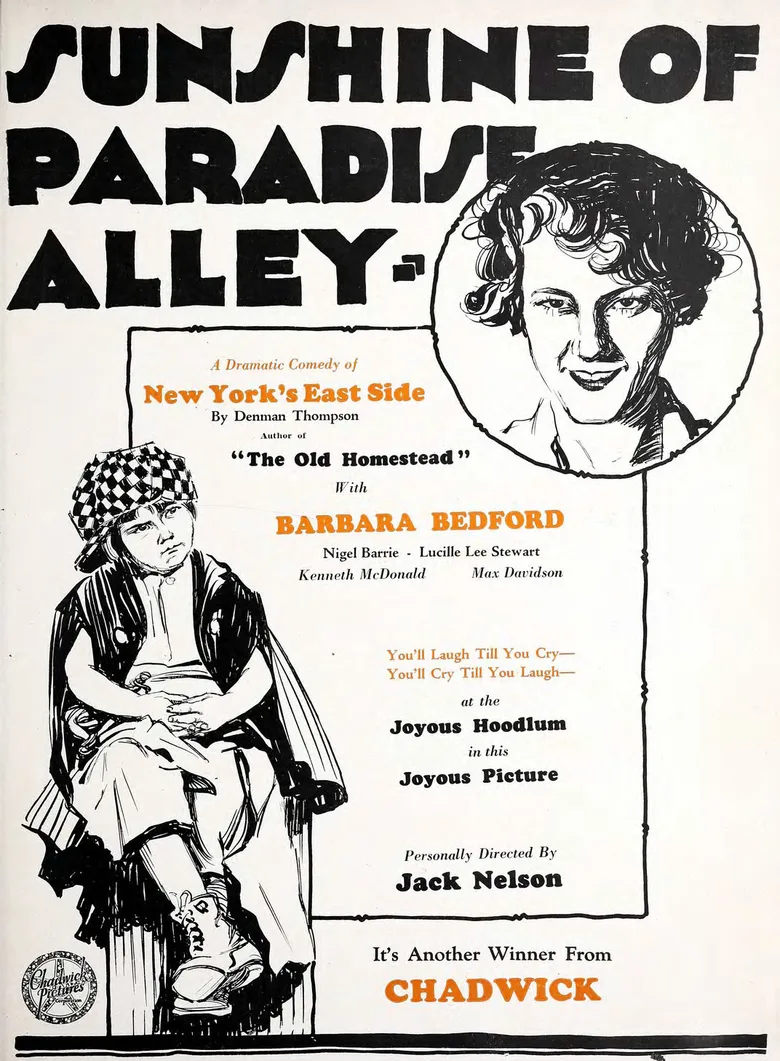 Sunshine of Paradise Alley poster