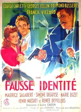 False Identity (1947 film) poster