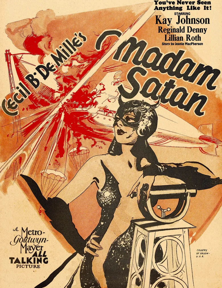 Madam Satan poster