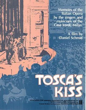 Tosca's Kiss poster