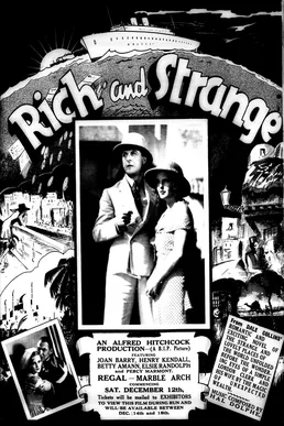 Rich and Strange poster