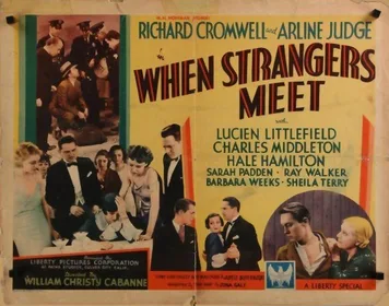 When Strangers Meet poster