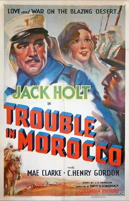 Trouble in Morocco poster