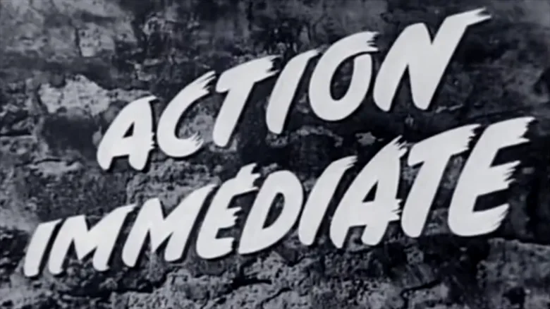 Action immédiate poster