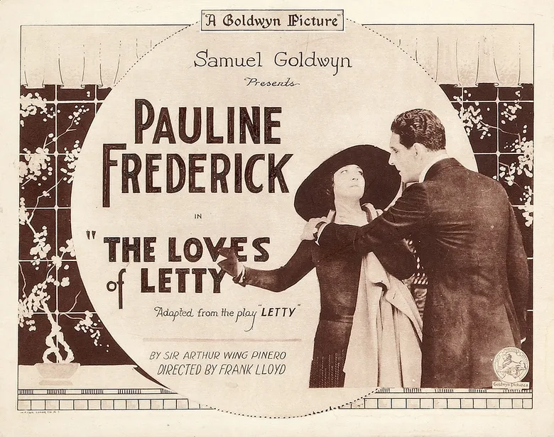 The Loves of Letty poster
