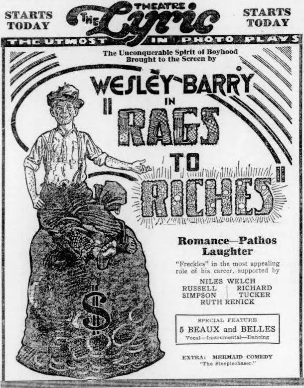 Rags to Riches poster