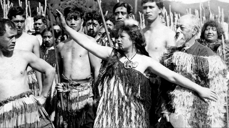 Loved by a Maori Chieftess poster