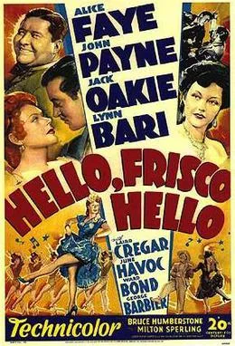 Hello, Frisco, Hello poster