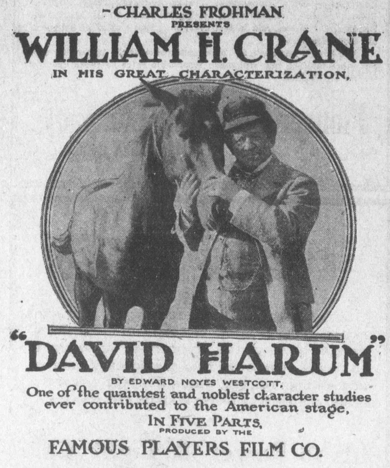 David Harum poster