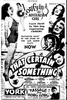 That Certain Something poster