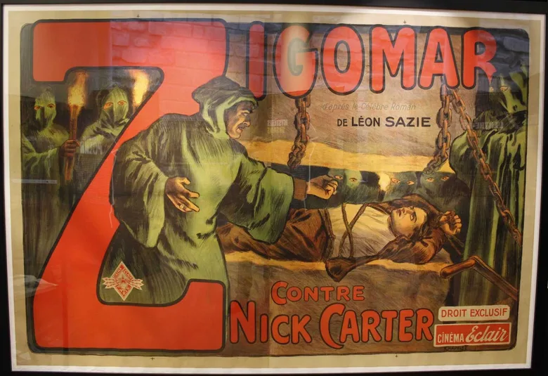 Zigomar contre Nick Carter poster