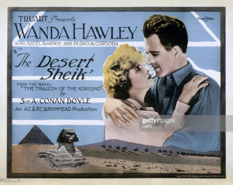 The Desert Sheik poster