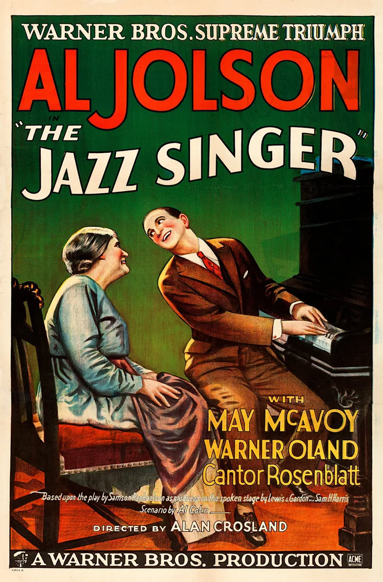 The Jazz Singer poster