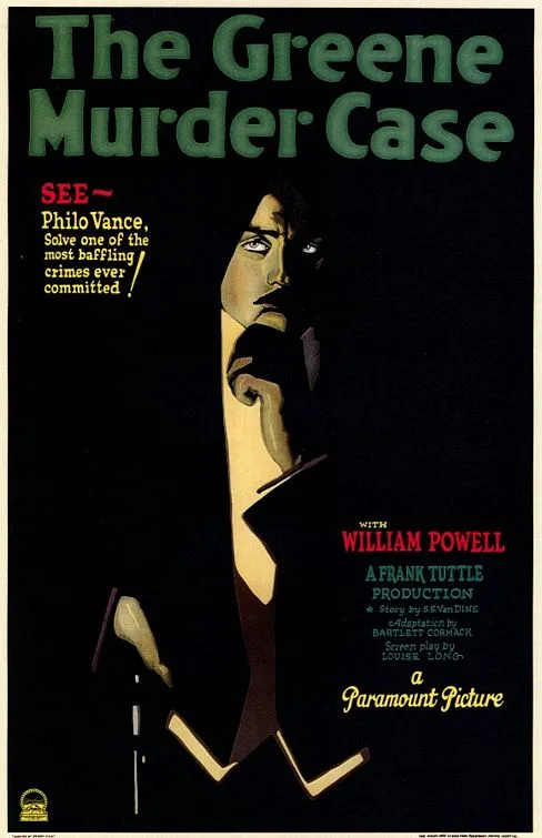 The Greene Murder Case poster