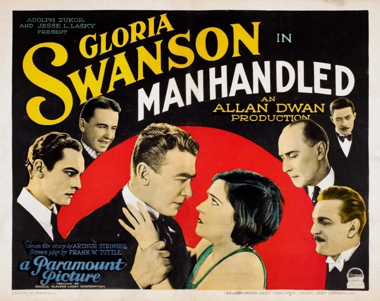 Manhandled poster