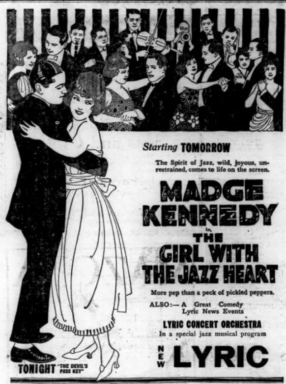 The Girl with the Jazz Heart poster