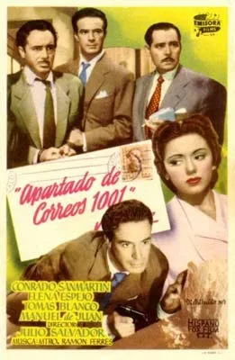 Apartado de correos 1001 poster