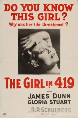 The Girl in 419 poster