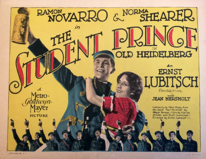 The Student Prince in Old Heidelberg poster