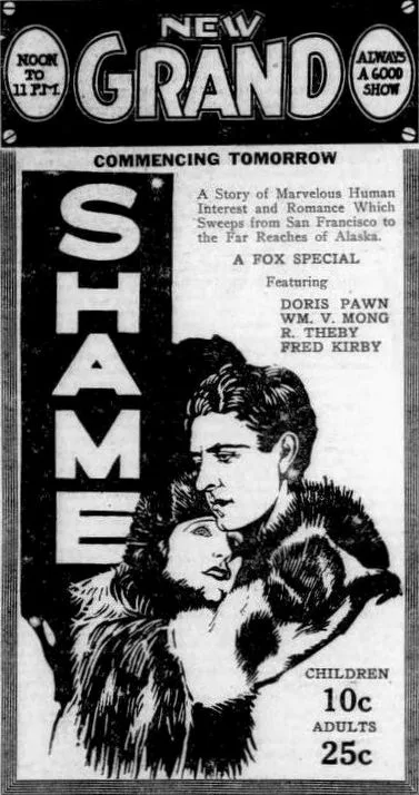 Shame poster