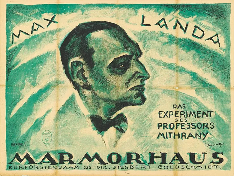 The Experiment of Professor Mithrany poster