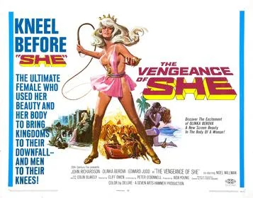 The Vengeance of She poster