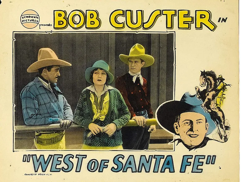 West of Santa Fe poster