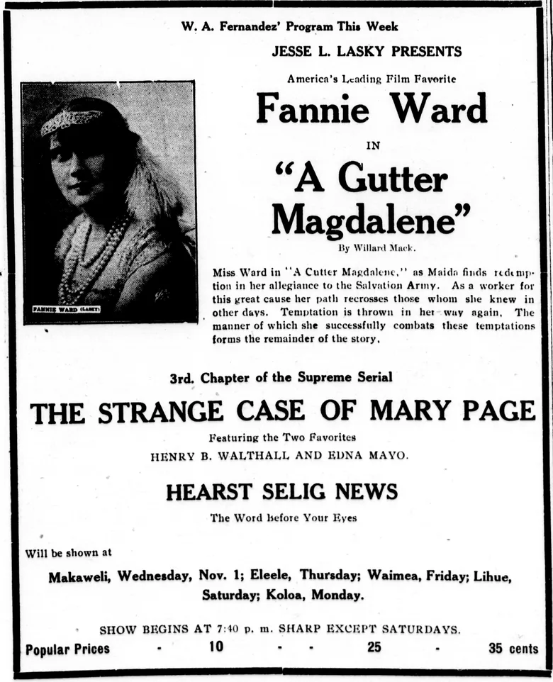 A Gutter Magdalene poster