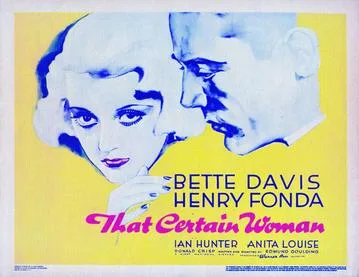 That Certain Woman poster