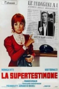 La supertestimone poster