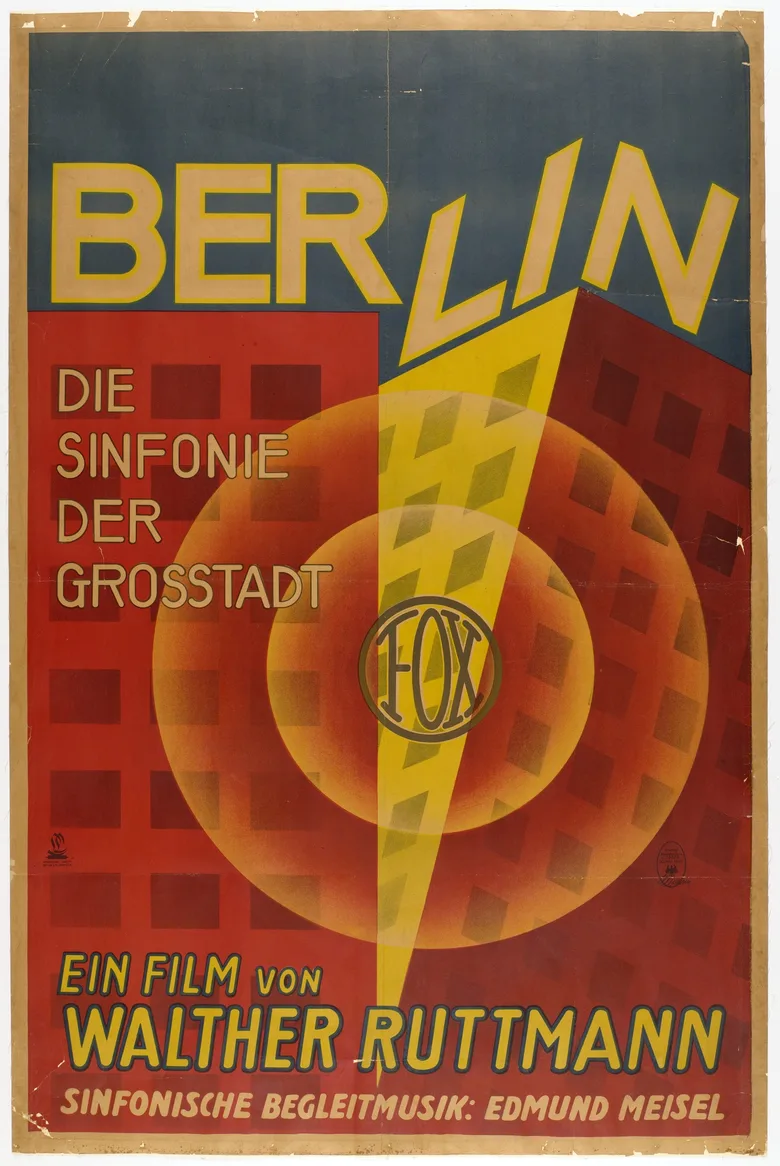 Berlin: Symphony of a Metropolis poster