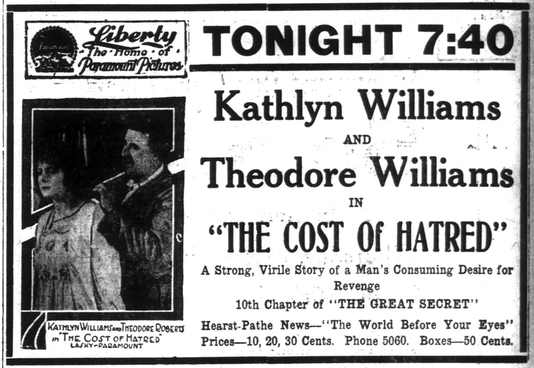 The Cost of Hatred poster