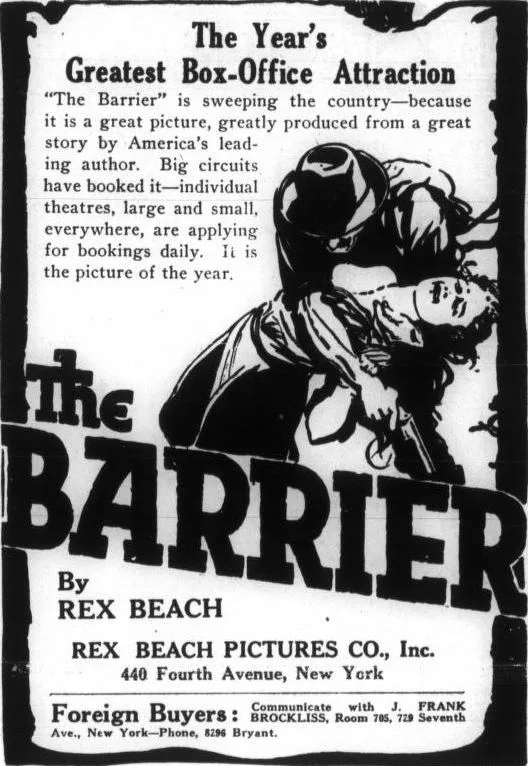 The Barrier poster