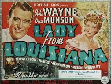 Lady from Louisiana poster