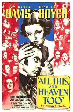 All This, and Heaven Too poster