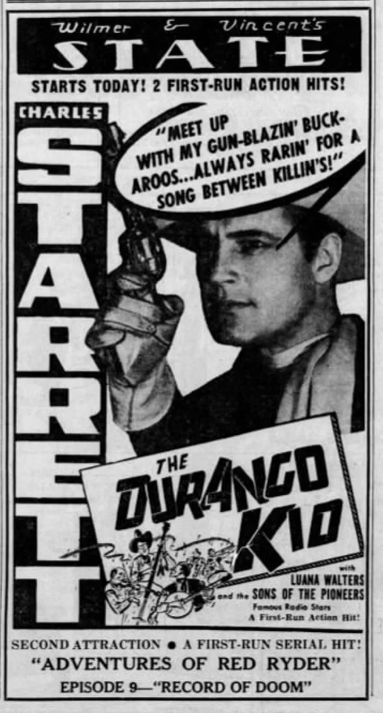 The Durango Kid poster