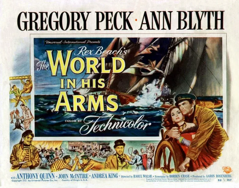 The World in His Arms poster