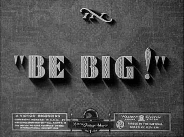 Be Big! poster