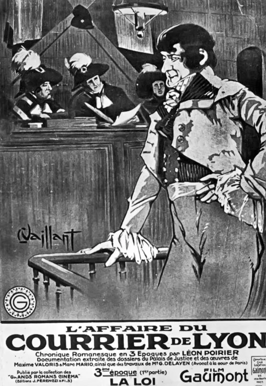 The Courier of Lyon poster