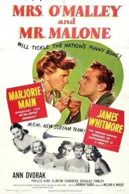 Mrs. O'Malley and Mr. Malone poster
